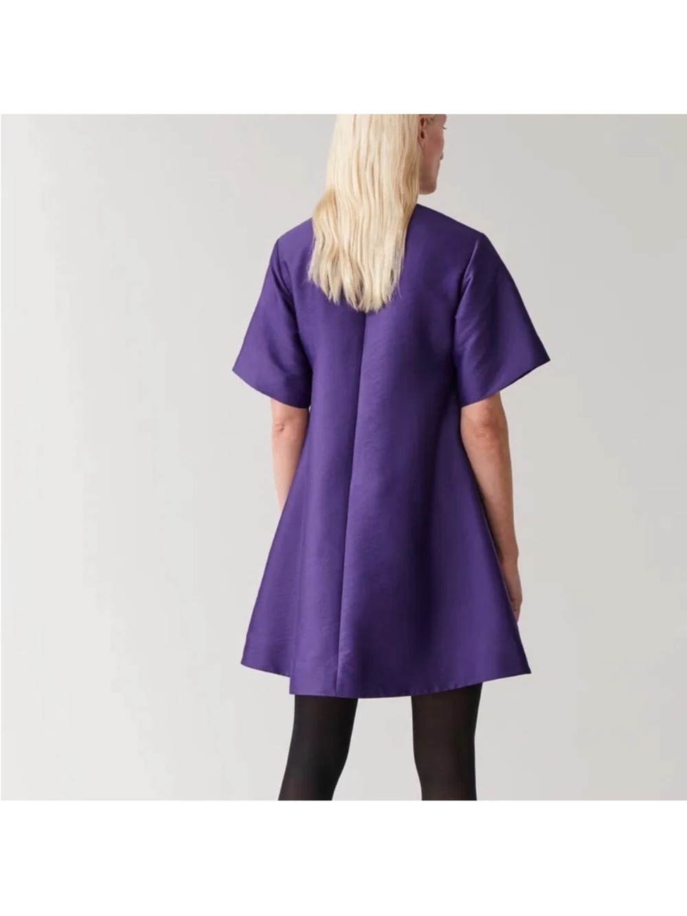 NWT Royal Purple COS A-Line Dress 💜✨ - Picture 6 of 8